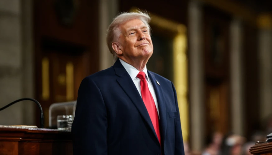 Президент США Дональд Трамп на щорічній вечері Асоціації кореспондентів Білого дому