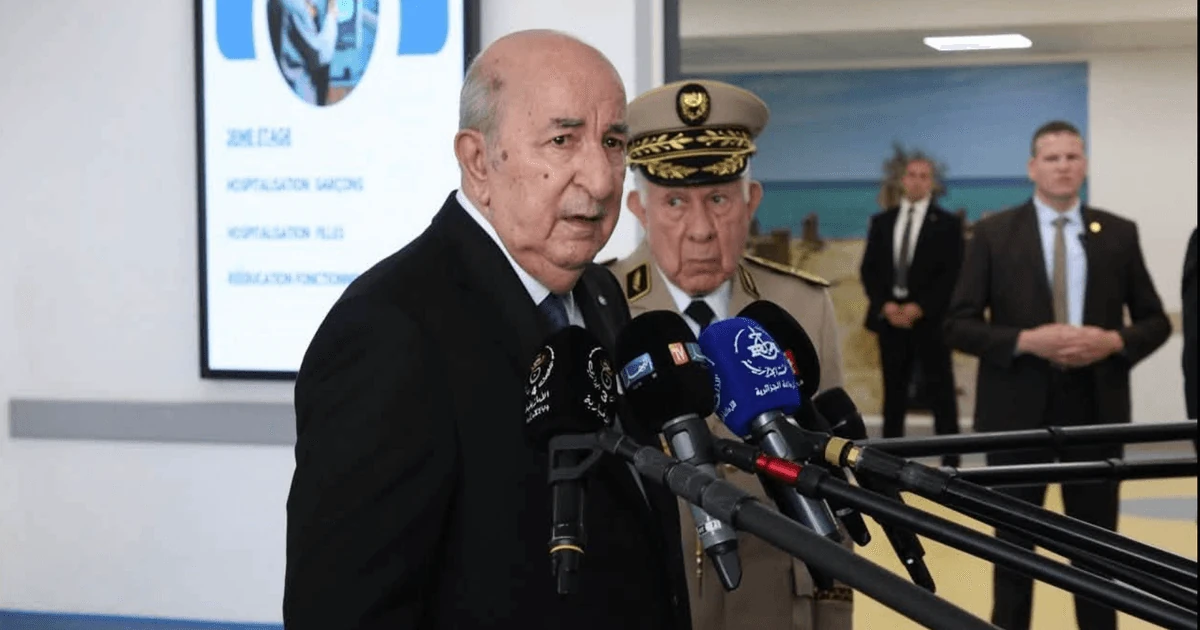 Президент Алжиру Абдельмаджид Теббун