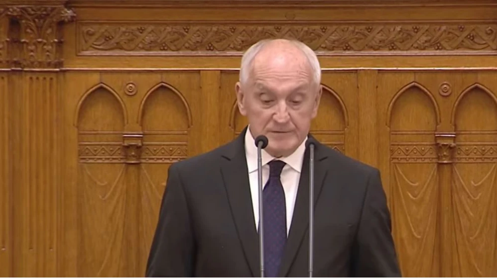 Національна асамблея Угорщини під час голосування за обрання нового президента