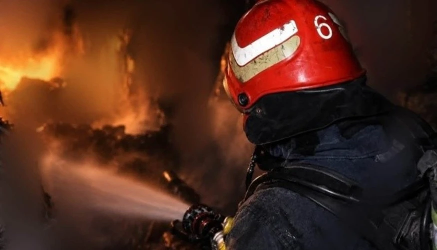 Наслідки удару по підприємству у Кропивницькому районі (фото Кіровоградської ОВА / ДСНС)
