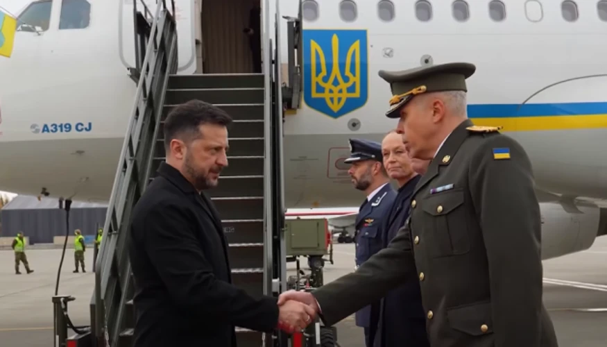Зеленський у Осло перед міжнародними переговорами про завершення війни